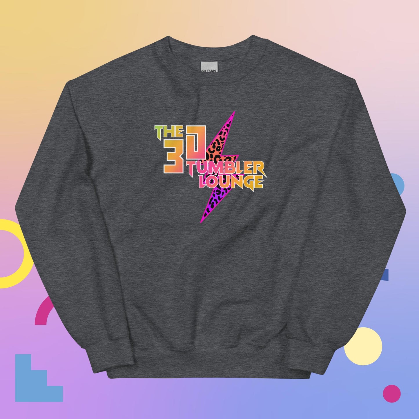 3D Tumbler Lounge Crewneck