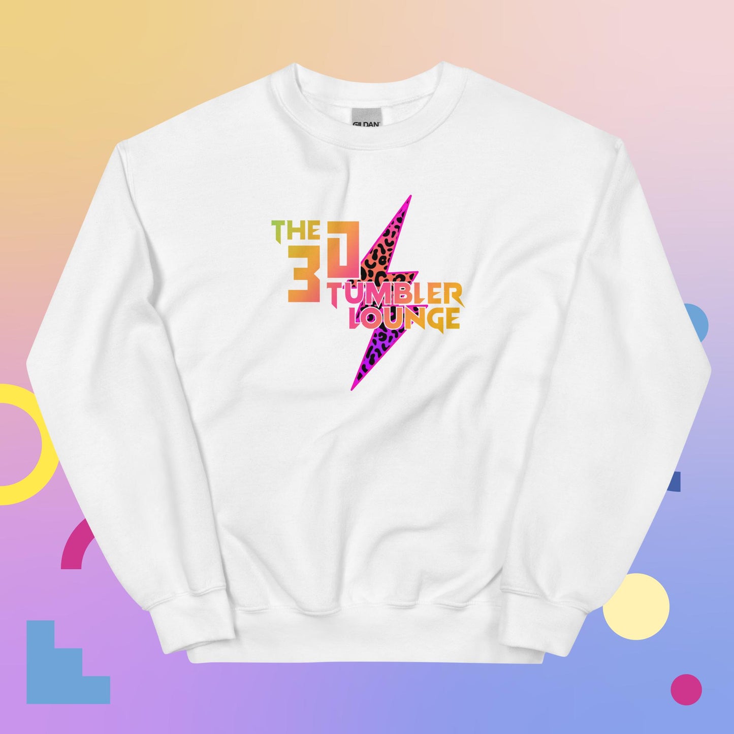 3D Tumbler Lounge Crewneck